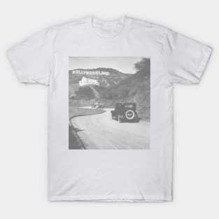 Hollywoodland Vintage Photo Tee T-Shirt